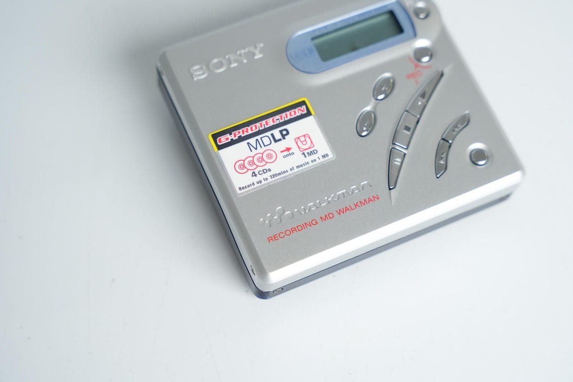 Sony MZ-R500 – Vintage Minidisc Recorder for Portable Recording and ...