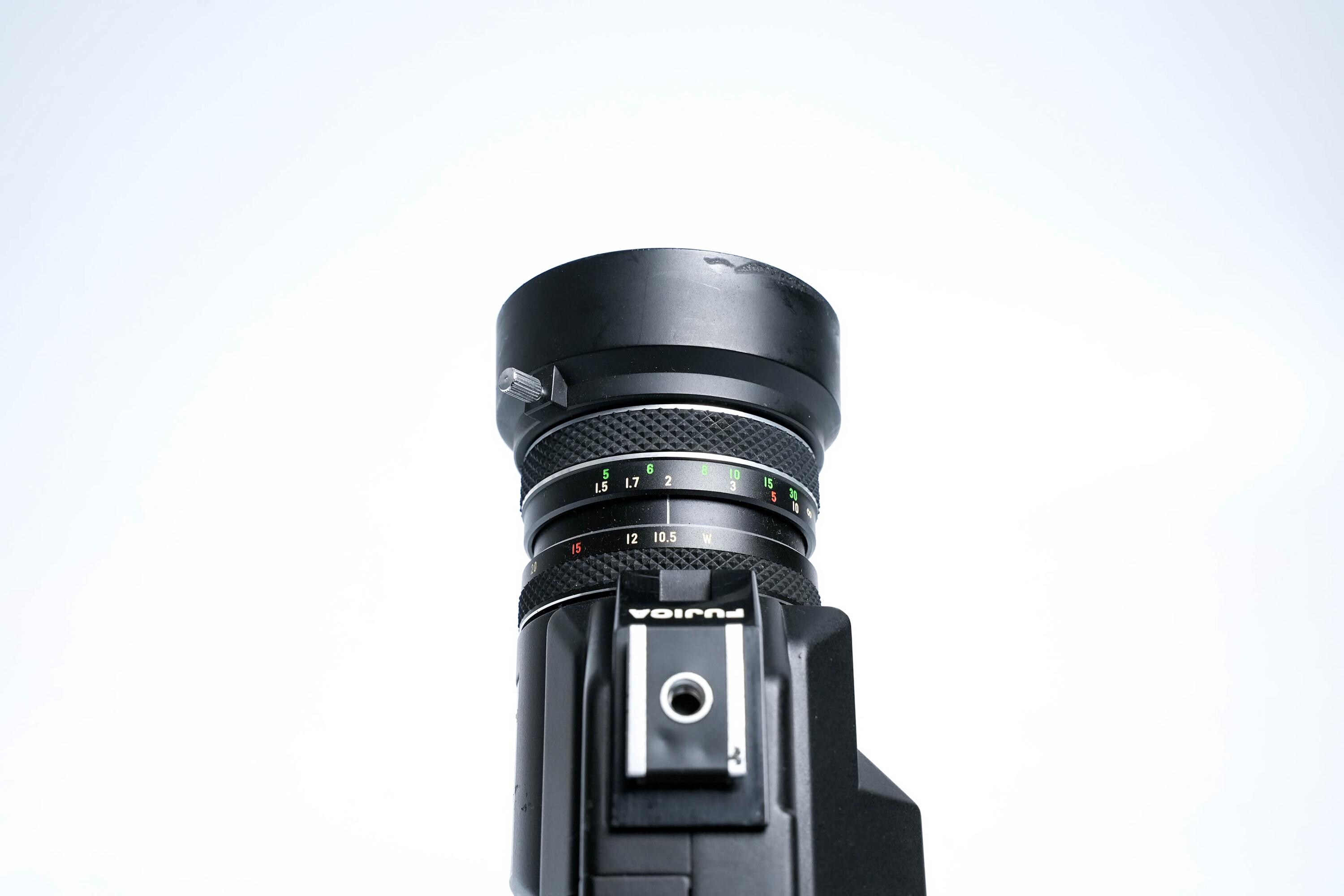 Fujica ZX250 Single-8 Film Camera With Fujinon 10.5–26mm F/1.2