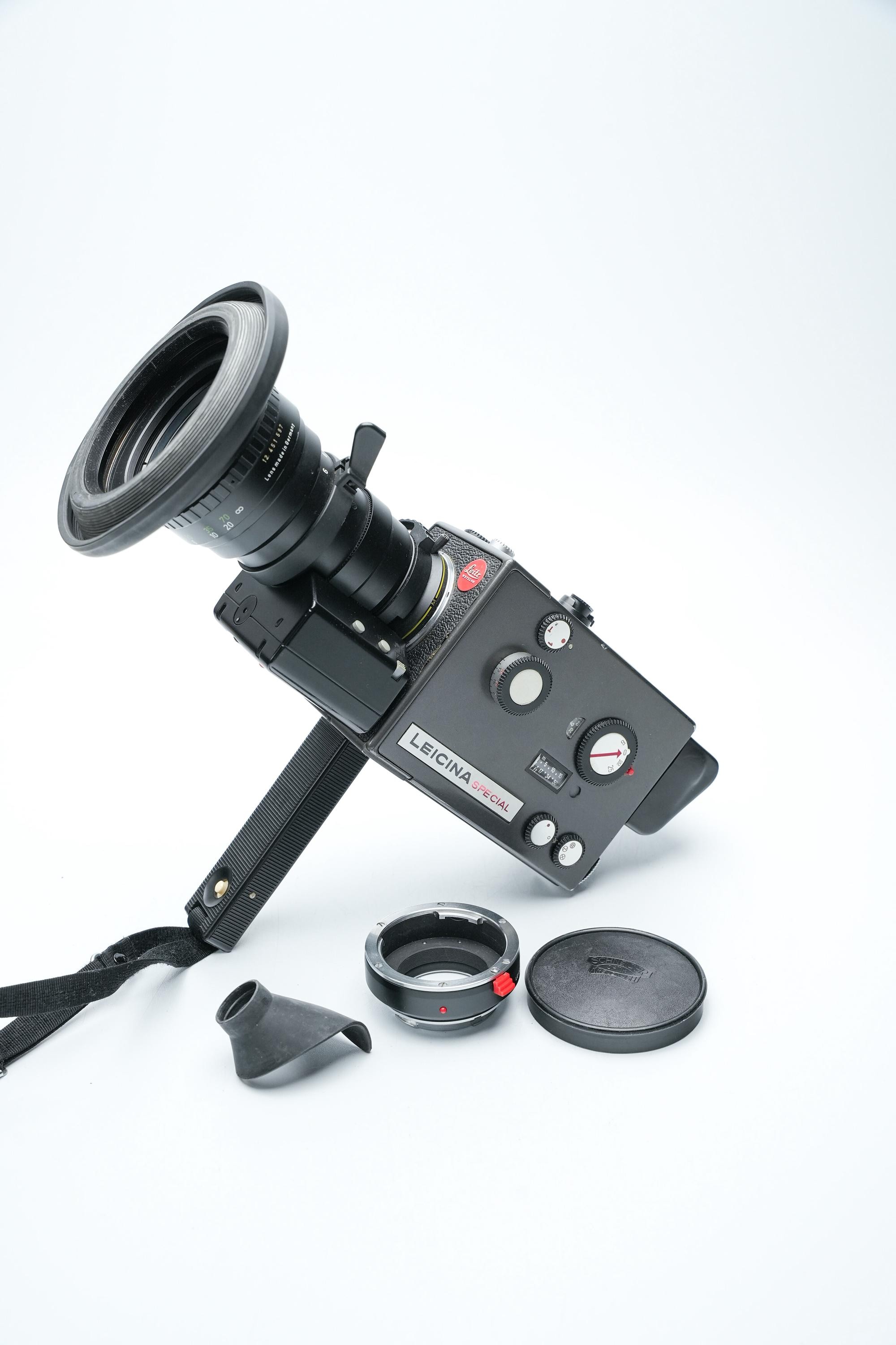 Leitz Leicina Special Super 8 Camera – Schneider Optivaron 6–66mm