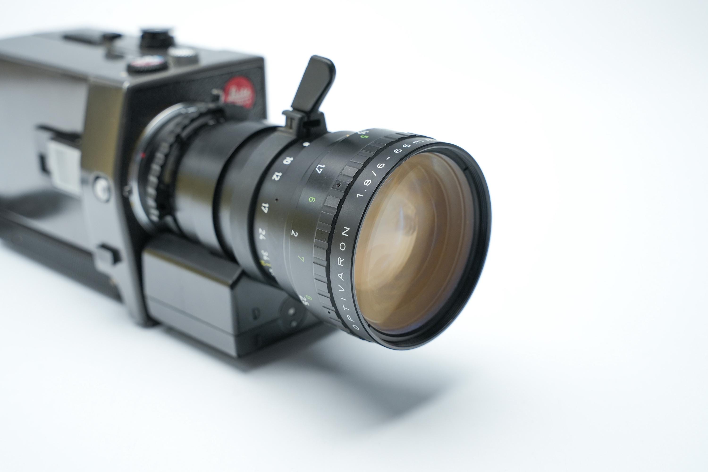 Leitz Leicina Special Super 8 Camera – Schneider Optivaron 6–66mm
