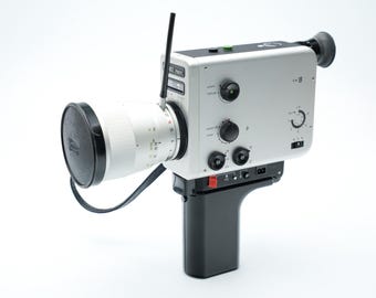 TESTED and WORKING Nizo Braun S800 Super 8 Film Camera, 1960s