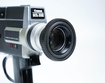 Canon Auto Zoom 518 SV Super 8 Camera – 1972 Model With F/1.8 Lens