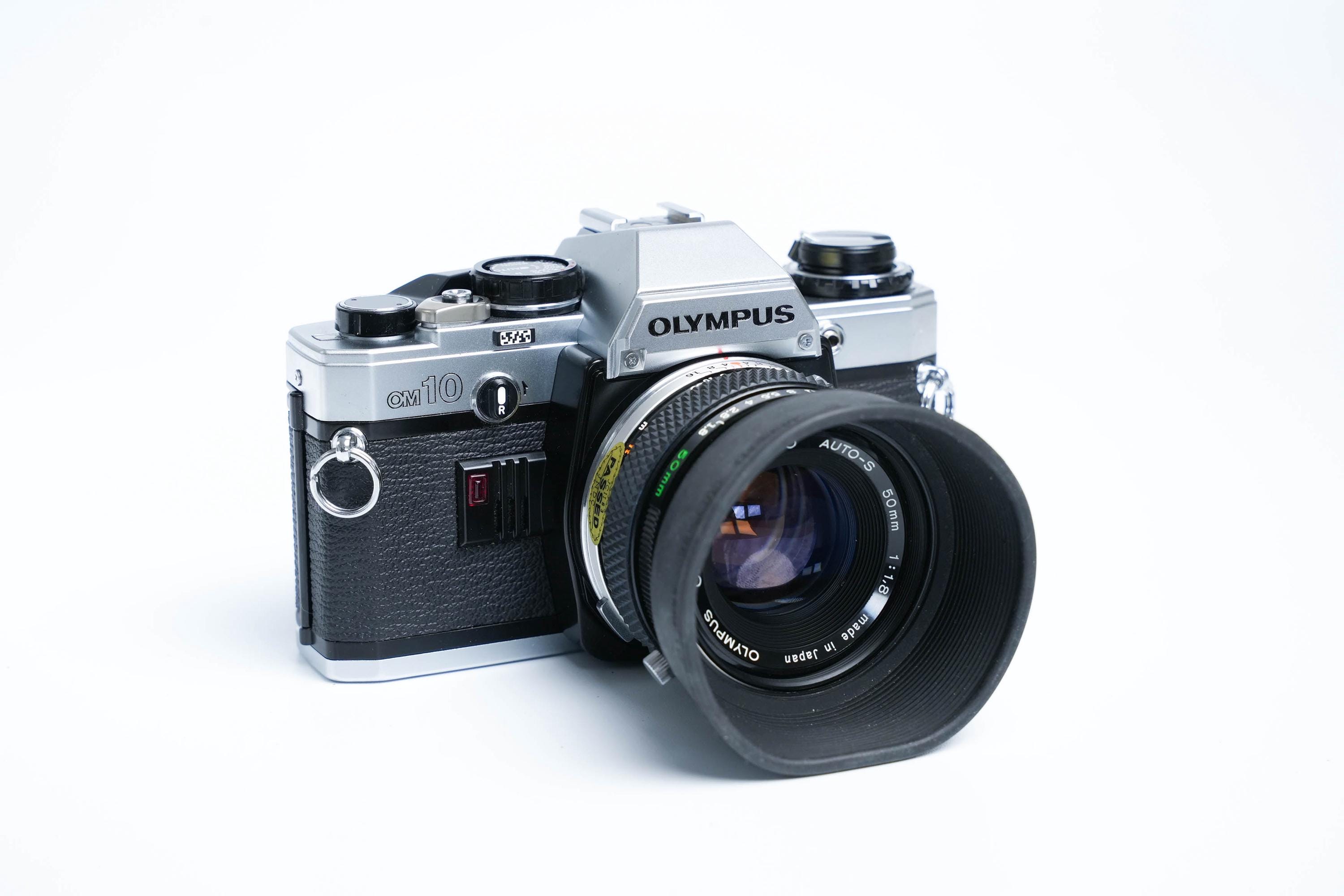 Olympus OM-10 35mm SLR With Zuiko 50mm F/1.8 Lens + Kodak Gold