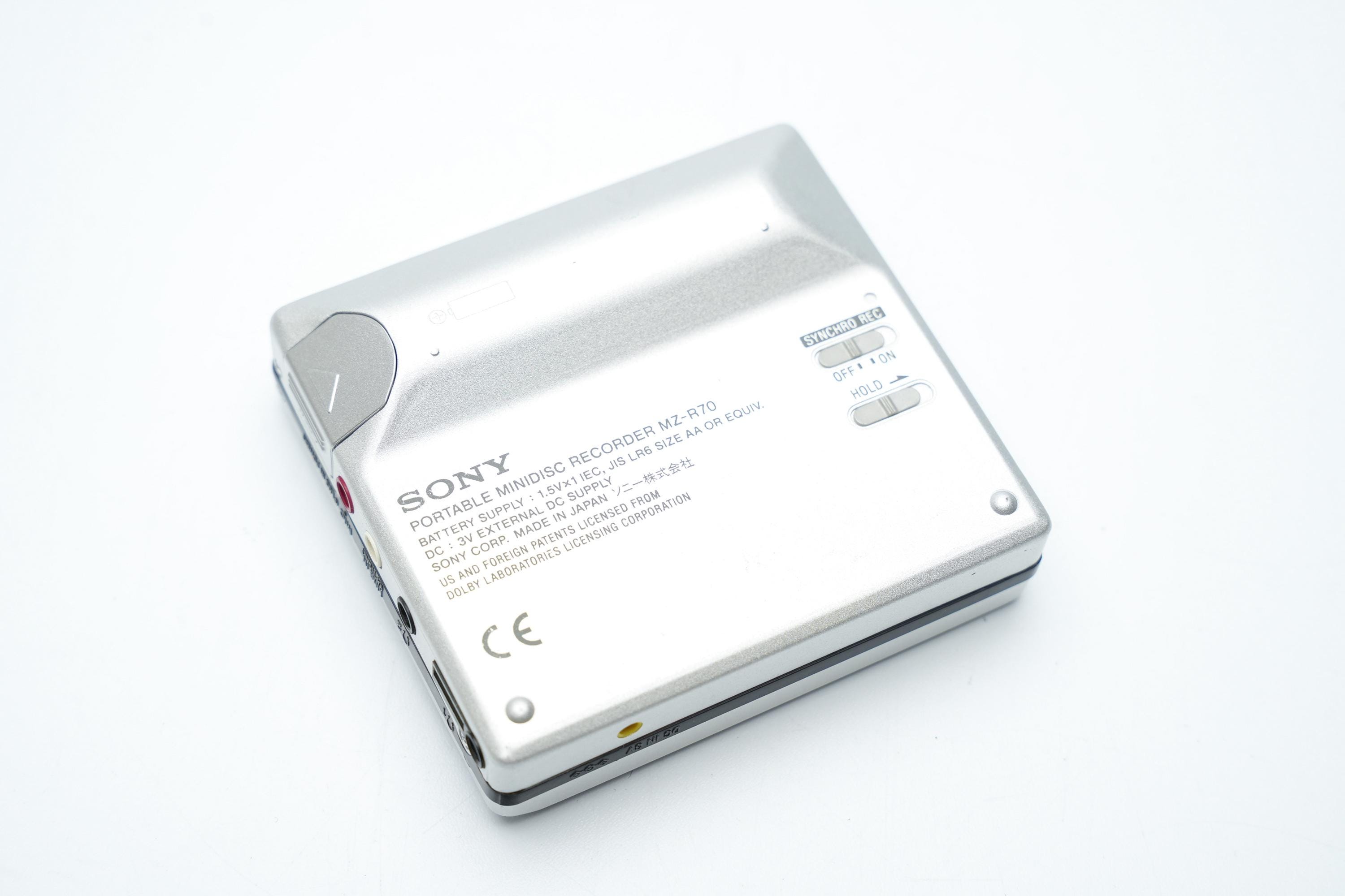 Sony - MZ-R70 Lecteur-enregistreur de MiniDiscs portable - Catawiki