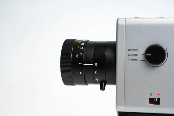Braun Nizo S30 Super 8 Camera – Black Silver, Schneider-kreuznach
