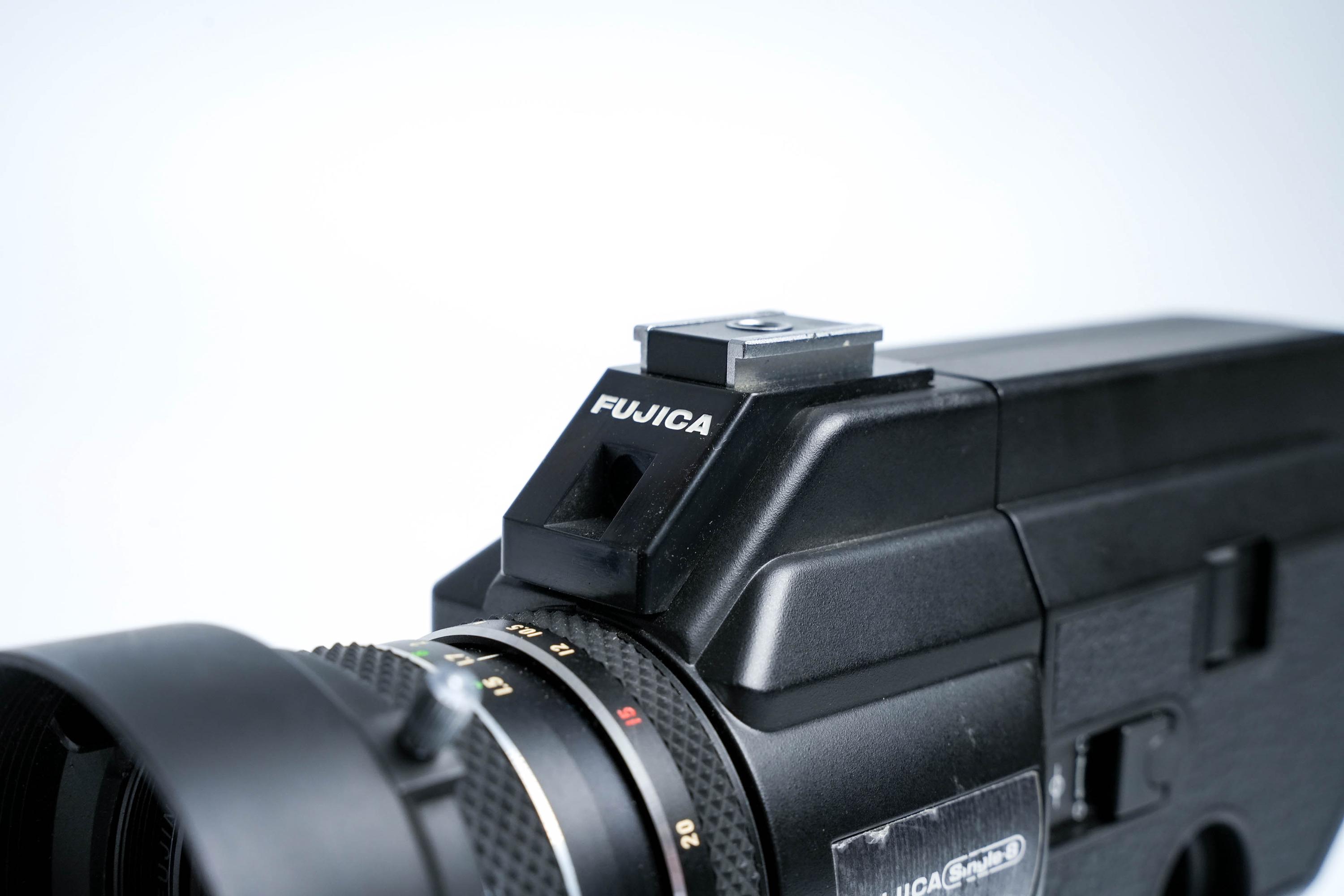 Fujica ZX250 Single-8 Film Camera With Fujinon 10.5–26mm F/1.2