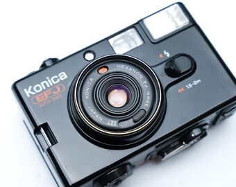 Konica EFJ Auto Date – Vintage 35mm Compact Camera for Easy Analog