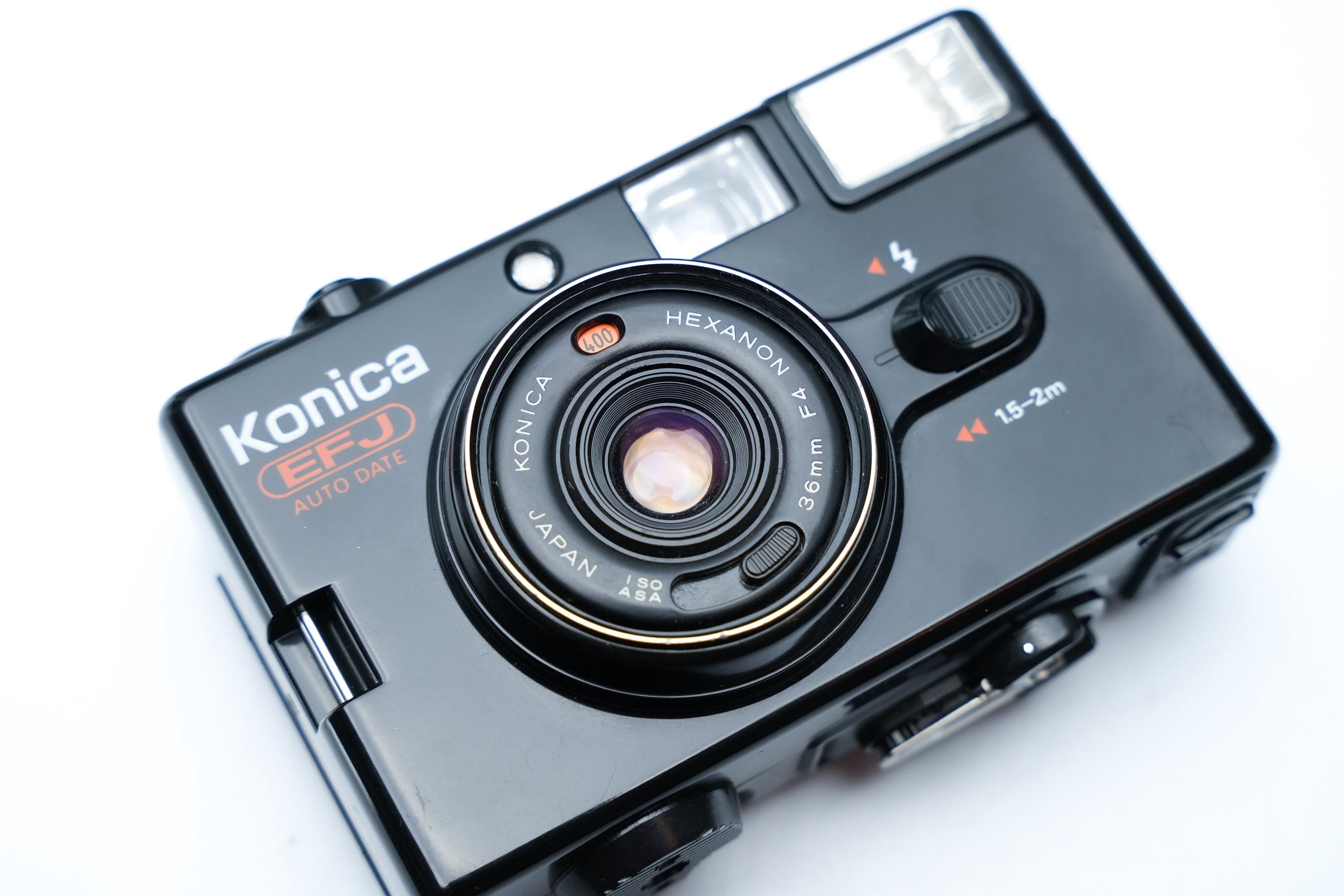 Konica EFJ Auto Date – Vintage 35mm Compact Camera for Easy Analog