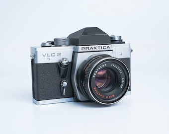 Praktica VLC 2 + Pentacon 50mm f/1.8 – Vintage 35mm SLR Camera | Fully Working