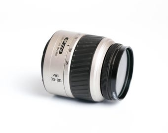 Objetivo AF con zoom Minolta 35-80 mm f/4-5,6: objetivo AF Minolta compacto y versátil