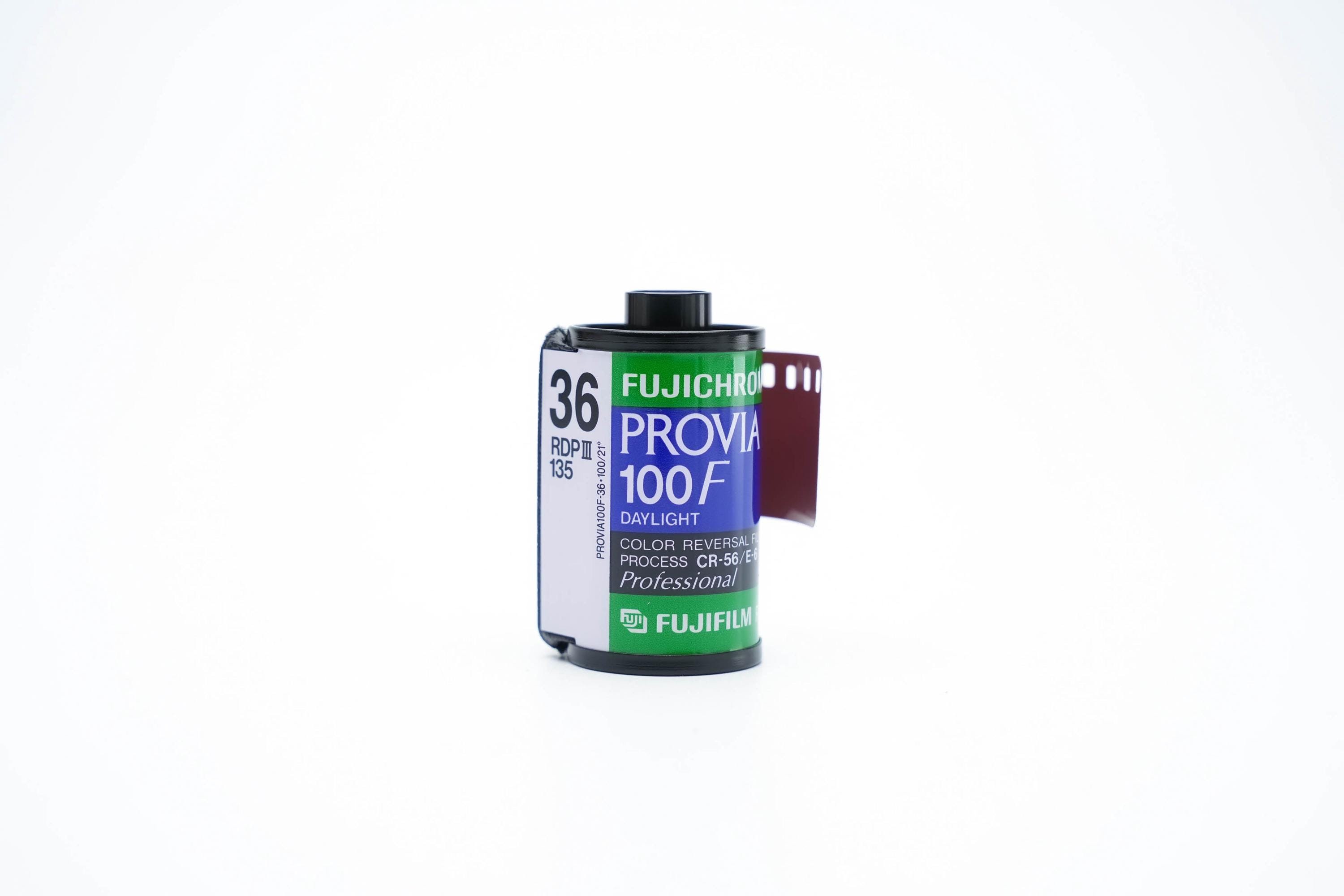 Fujifilm Fujichrome Provia 100F 35mm Slide Film (expired