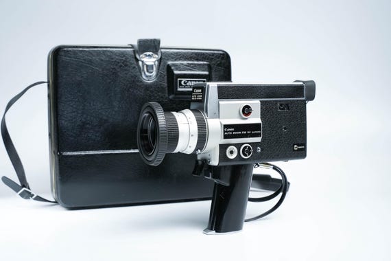 Canon Auto Zoom 518 SV Super 8 Camera – 1972 Model With F/1.8 Lens