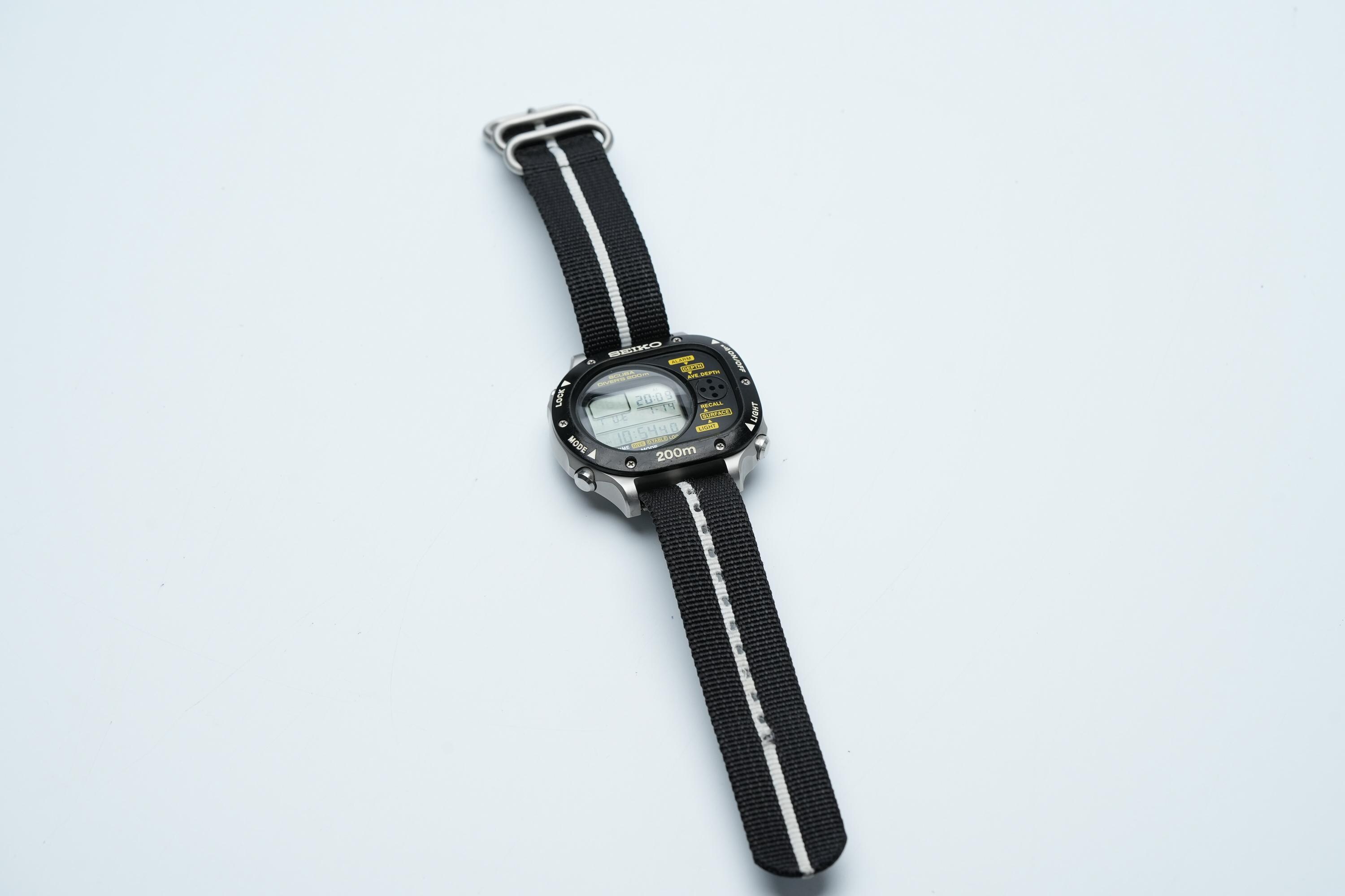 Seiko M726-5A00 Digital Diver's Watch – Late 1980s/early