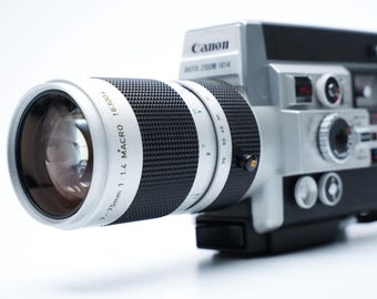 キヤノン オートズーム 1014 電子式 – スーパー8フィルムカメラ – 1970