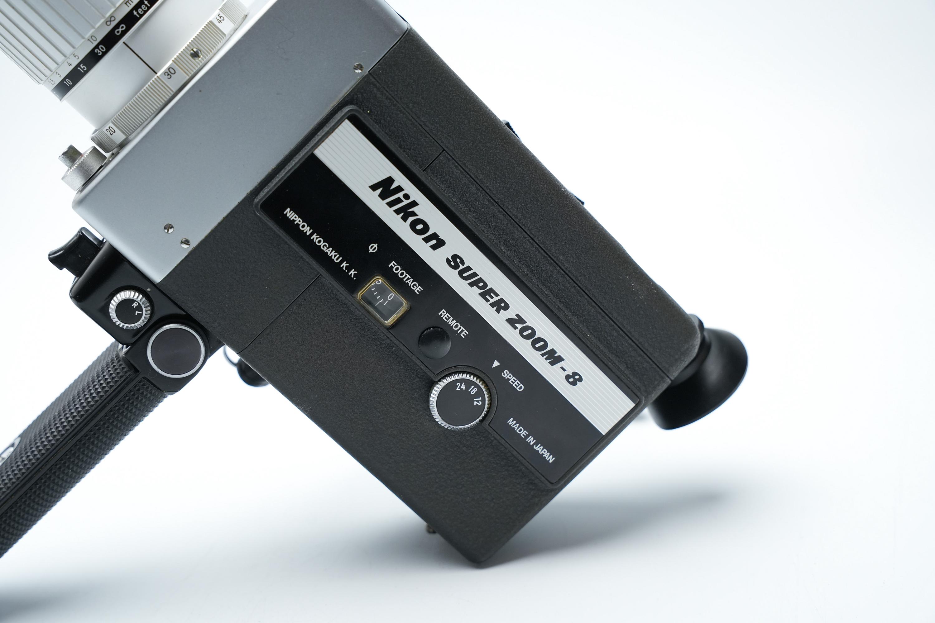 Nikon Super Zoom 8 – Vintage Super 8 Film Camera for Classic