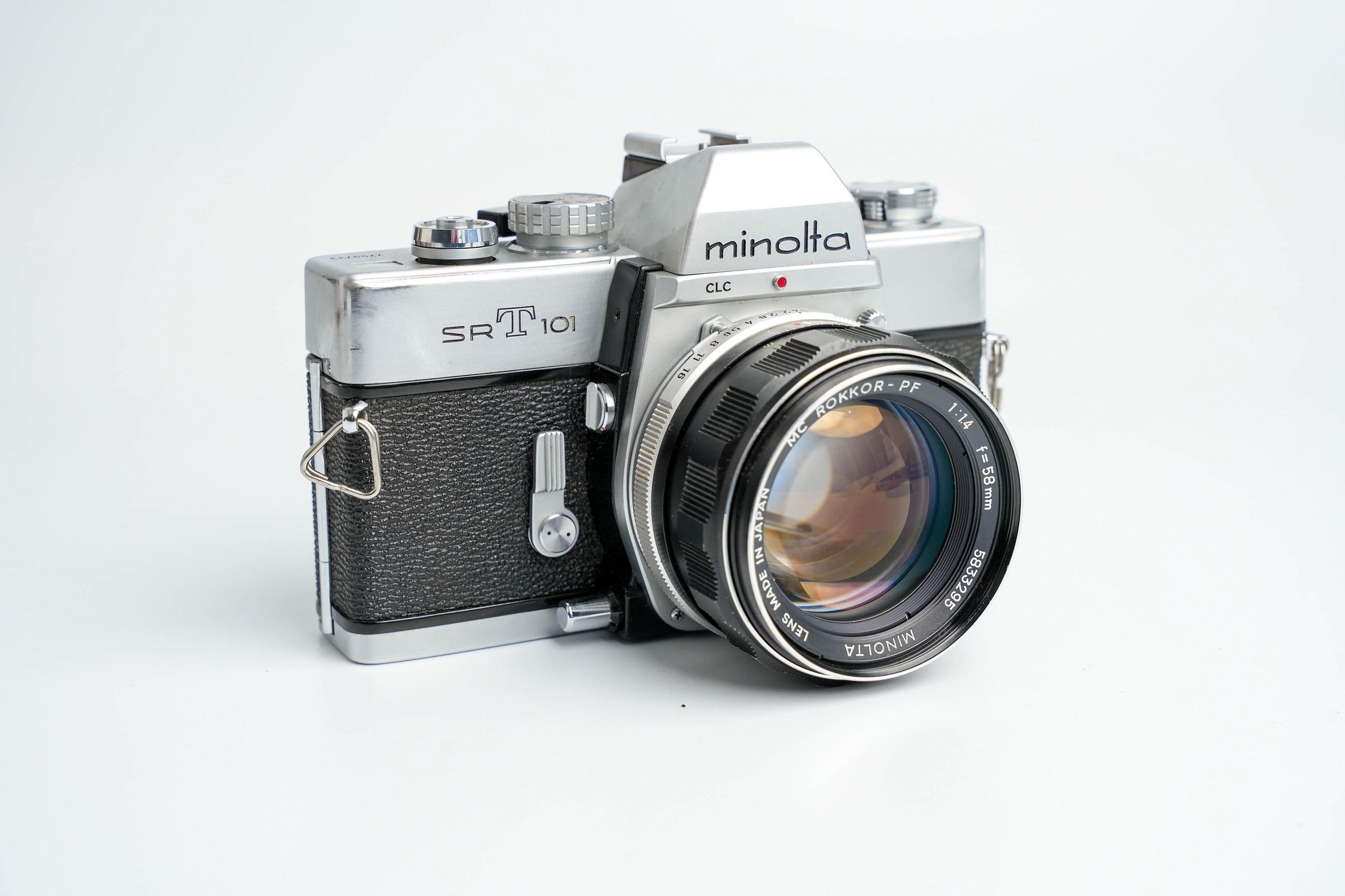 minolta srt-101 と　mc rokkor pf 58mm f1.4 Minolta SRT-101 + Minolta MC Rokkor-pf 58mm F/1.4 Lens - Etsy