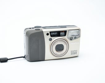 Pentax Espio 200 Film Camera: 35mm Zoom, Panoramic, With Case - Etsy