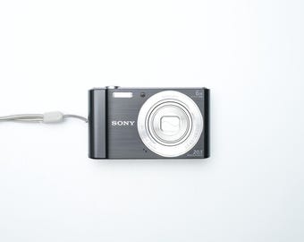 Sony Cyber-shot DSC-W810 Black 20.1MP - Compact Digital Camera - Etsy