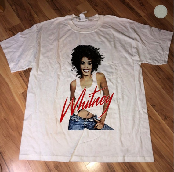 Whitney Houston Vintage 90s T-shirt 