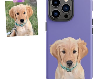 Custom Pet Phone Case From Photo, Dog iPhone Case, Personalized Phone Case, Custom Phone Case, iPhone 15 Pro Max Case, iPhone 15 Accessory