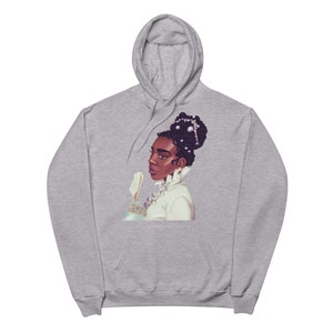 My Fair Lady Art Hoodie Gray | Unisex Fleece Aesthetic Hooded Sweatshirt | Hoodie for Her | Hoodie for Him