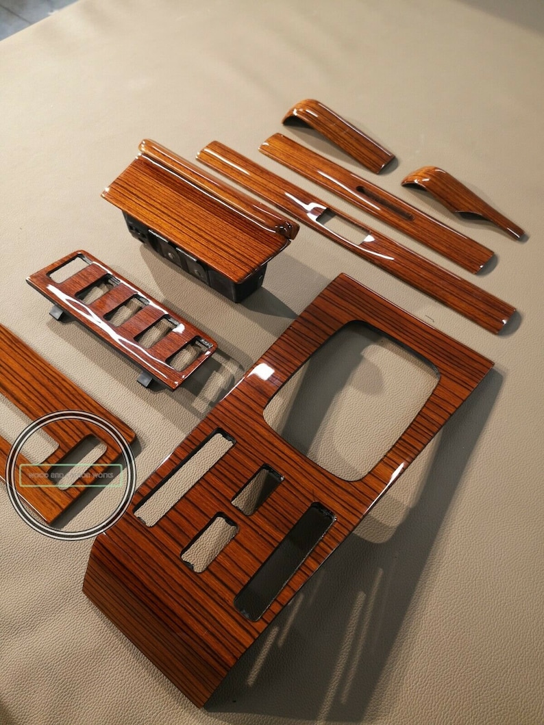 Mercedes Benz Wood Trim for W123 Dashboard C123 Zebrano Etsy