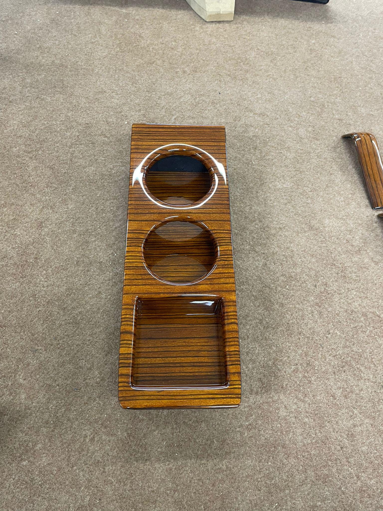 Mercedes W123 Cup Holder Wood Zebrano - Etsy