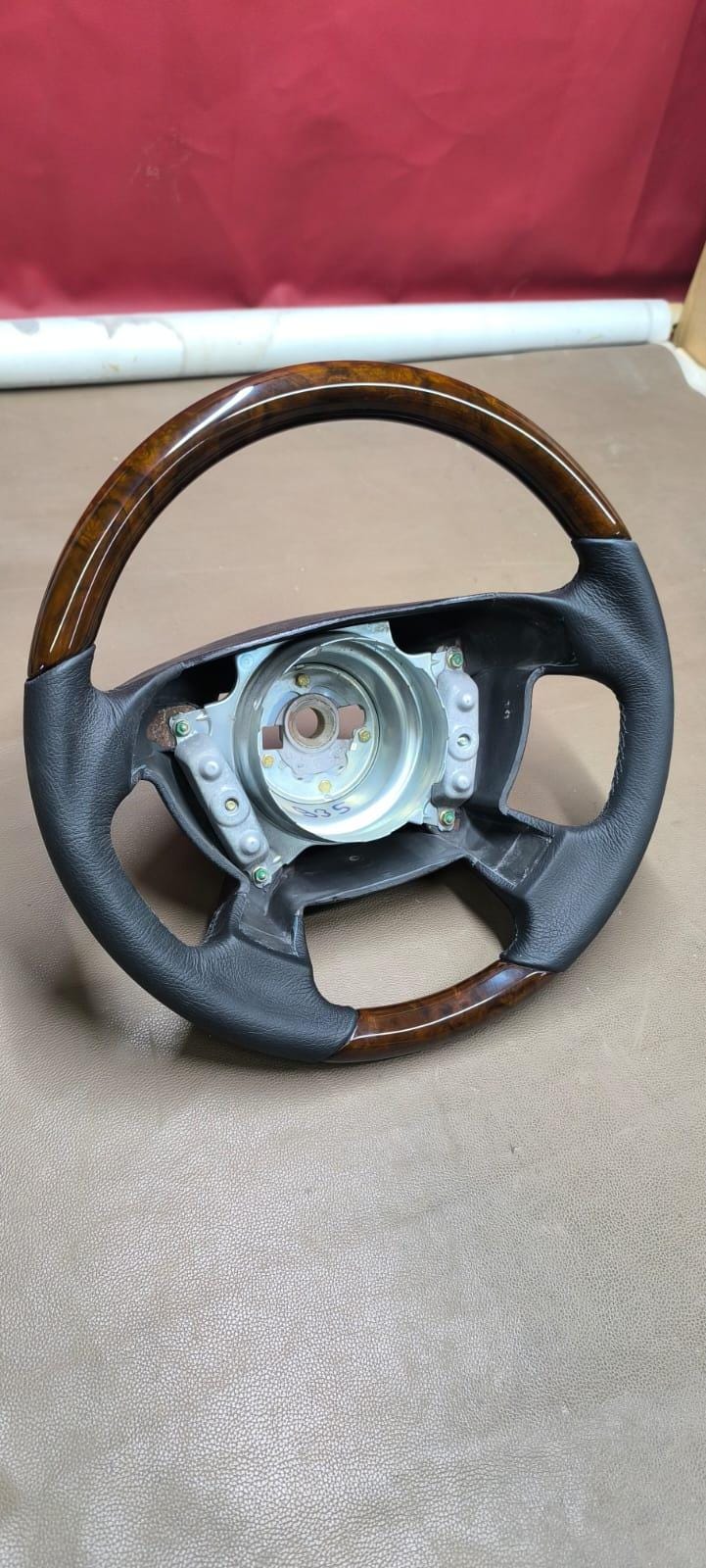 メルセデスベンツ ウッドステアリングホイール R129 R170 Slk W208