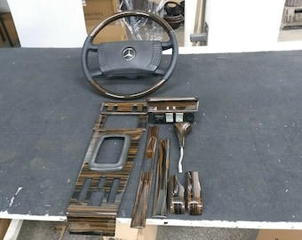 メルセデスベンツ W123 ダッシュボード用ウッドトリム C123 エボニー