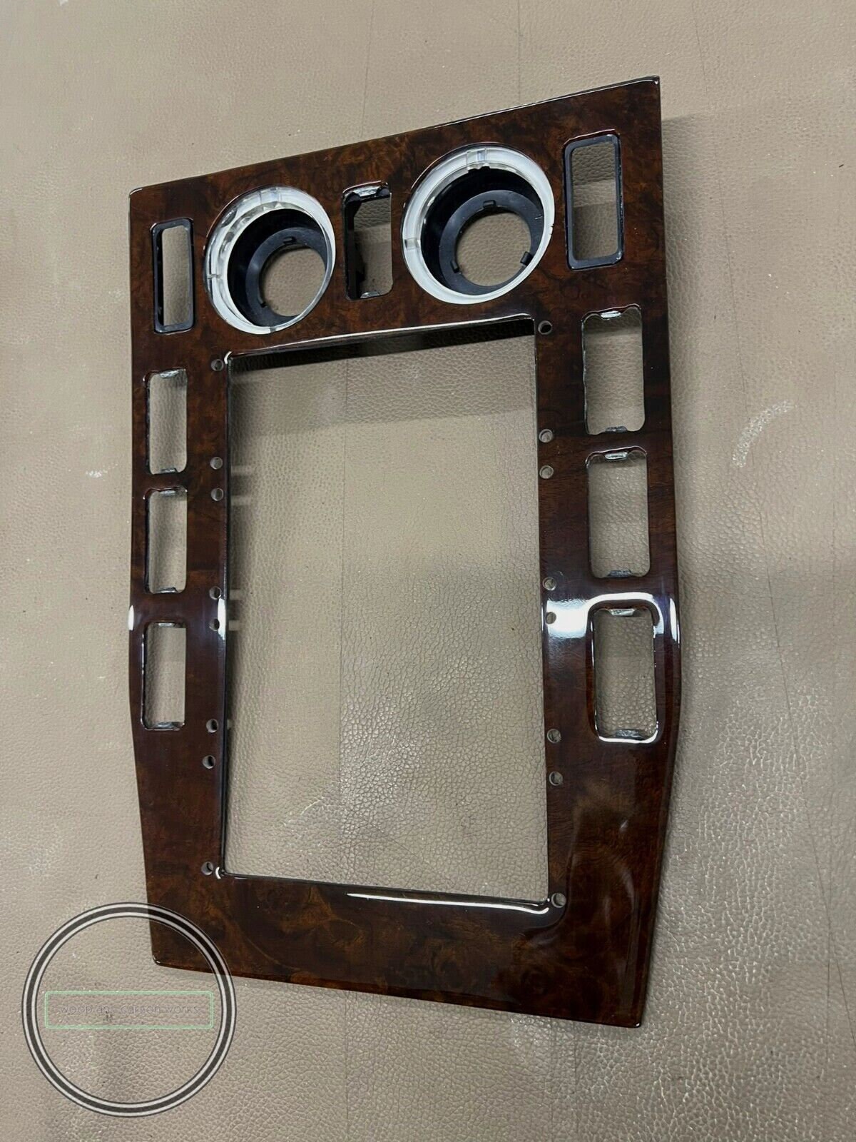 Mercedes W126 Clarion G80 Wood Trim for Manuel Climate Panel Etsy