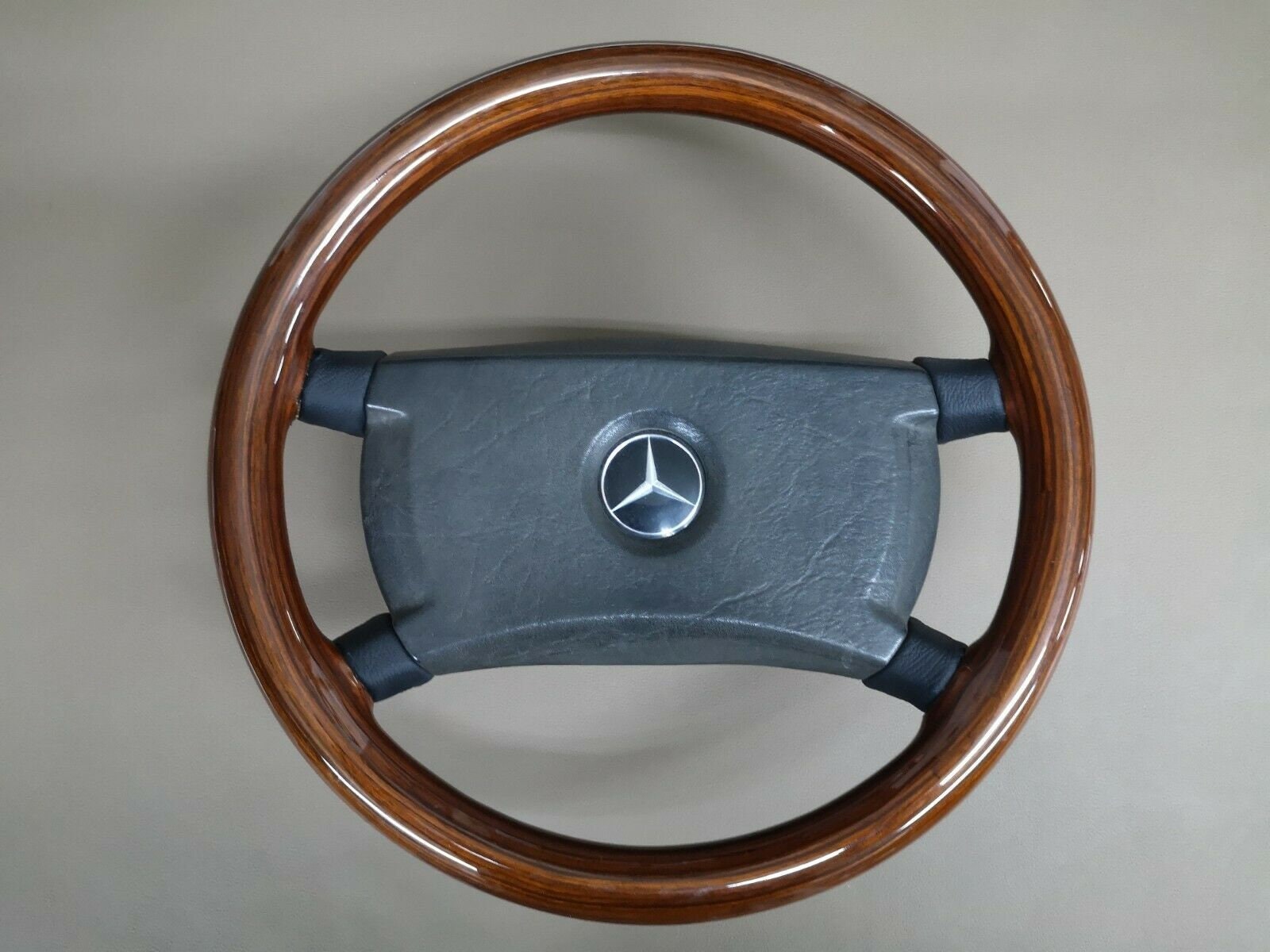 Mercedes W123 Wood Steering Wheel R107 W124 W201 Zebrano Holz