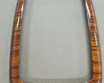 Schalterblende Für Mercedes W123 Echt ZEBRANO HOLZ 4 +1 LOCH Incl