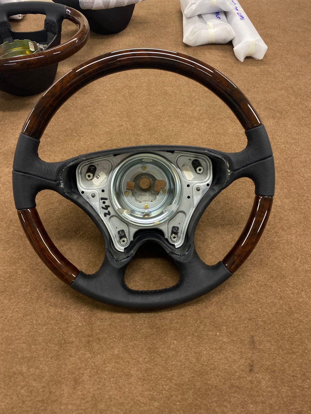 Mercedes R129 Facelift SL Wood Steering Wheel - Etsy