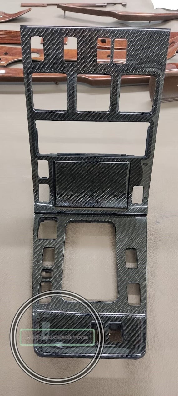Console Centrale Bois Zébré Mercedes W140 - Réf. A1406800639 - Neuf D'origine NOS