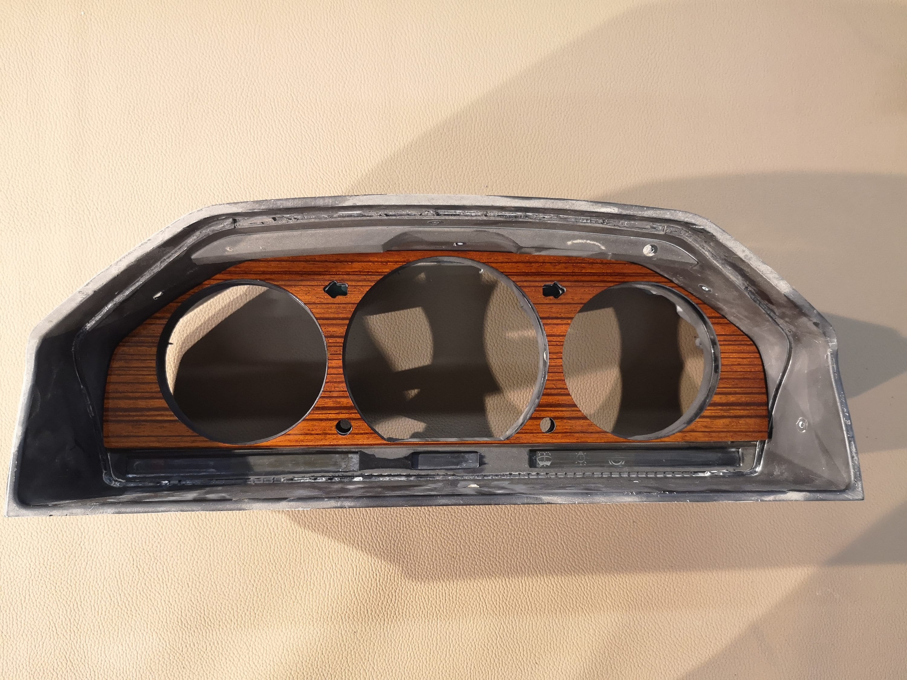 w124 　メーターパネル　木目柄 Dash Speedometer Frame for Mercedes E Class W124 1991-1994 Wood