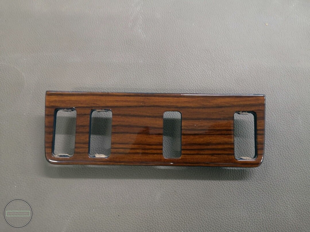 Handmade Zebrano Wood Dashboard Kit For Mercedes W123 & C123 US Model - Full Set