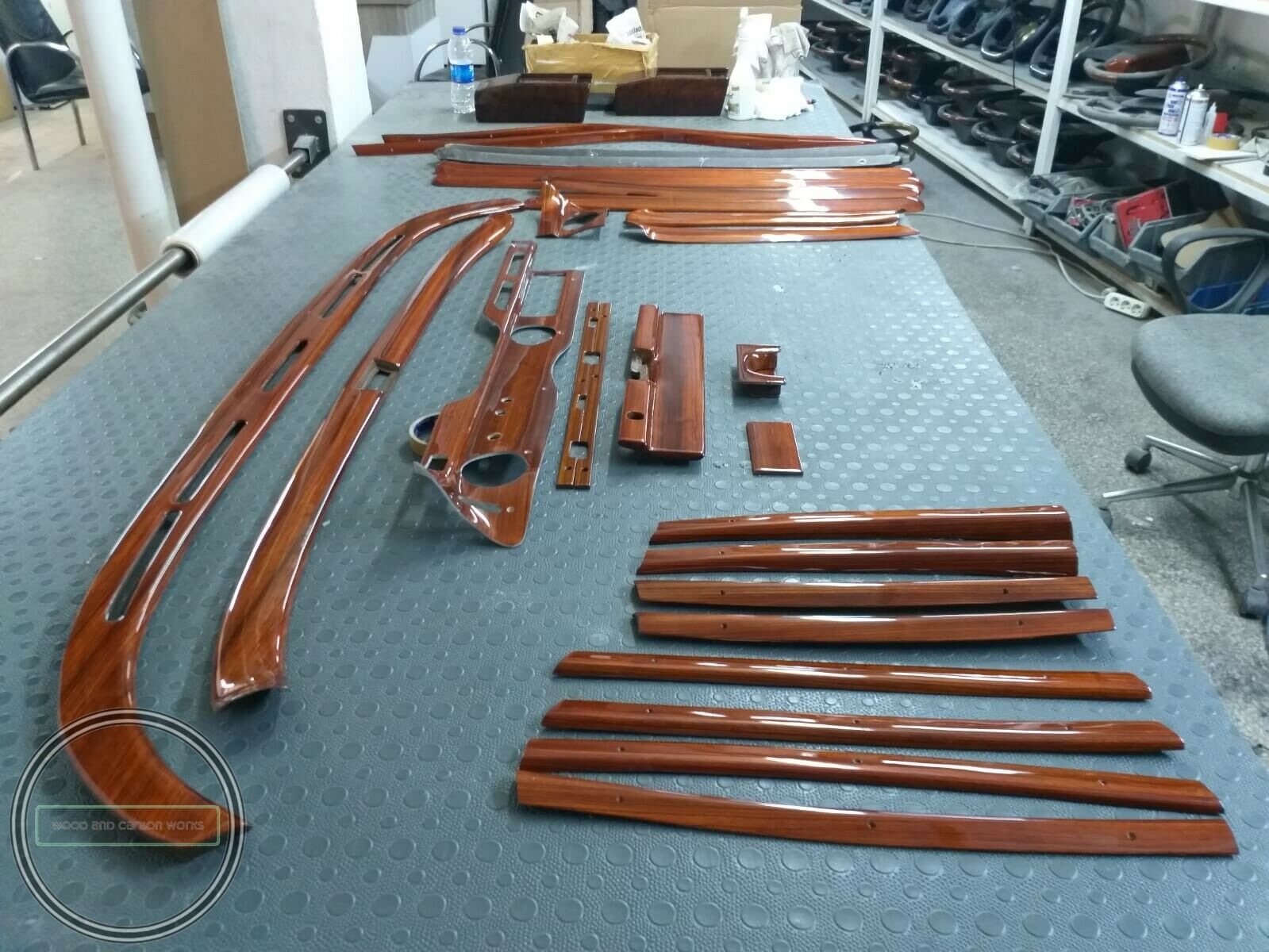 Mercedes 280se W108 Wood Trim Zebrano Set Full Set Interior 250s