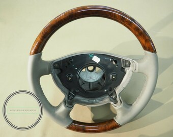 W211 wood steering wheel deals