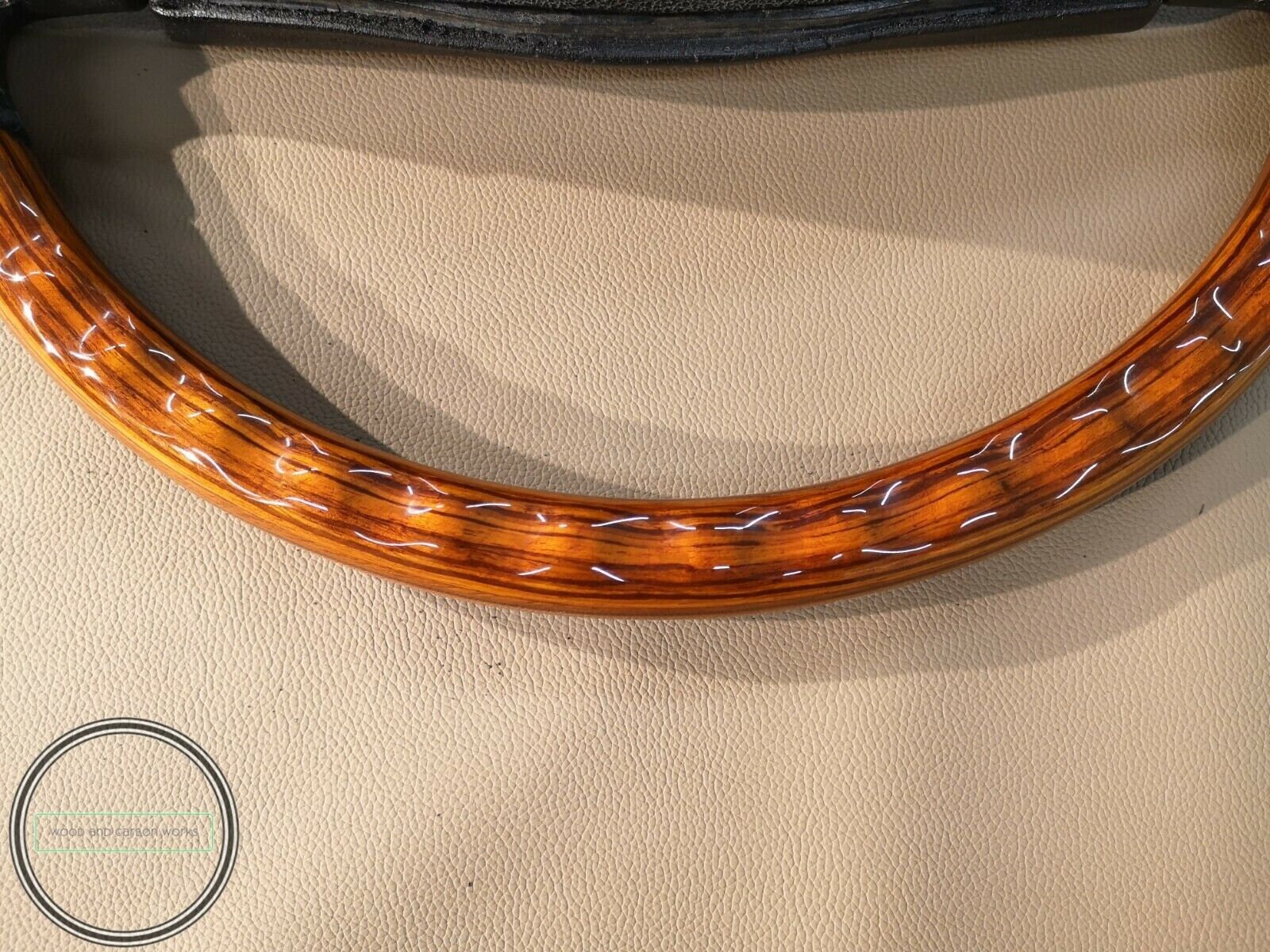 Mercedes Wood Steering Wheel Early R107 W123 W116 W115 W114