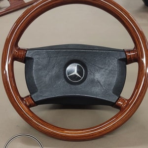 Mercedes holzlenkrad w123 r107 w124 w116 w201 zebrano