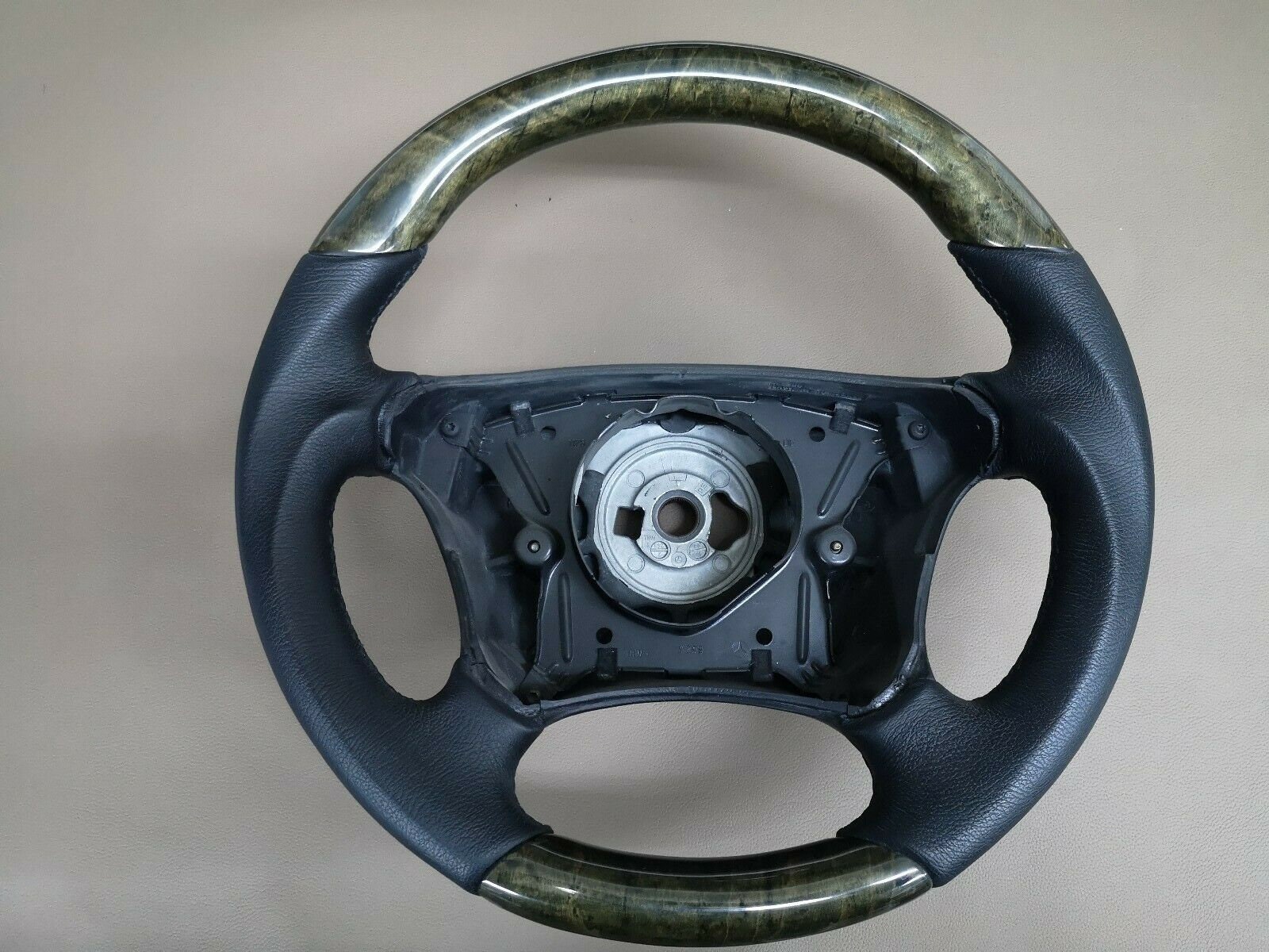 Mercedes Benz W208 Wood Steering Wheel W210 Bird Eye Black Etsy