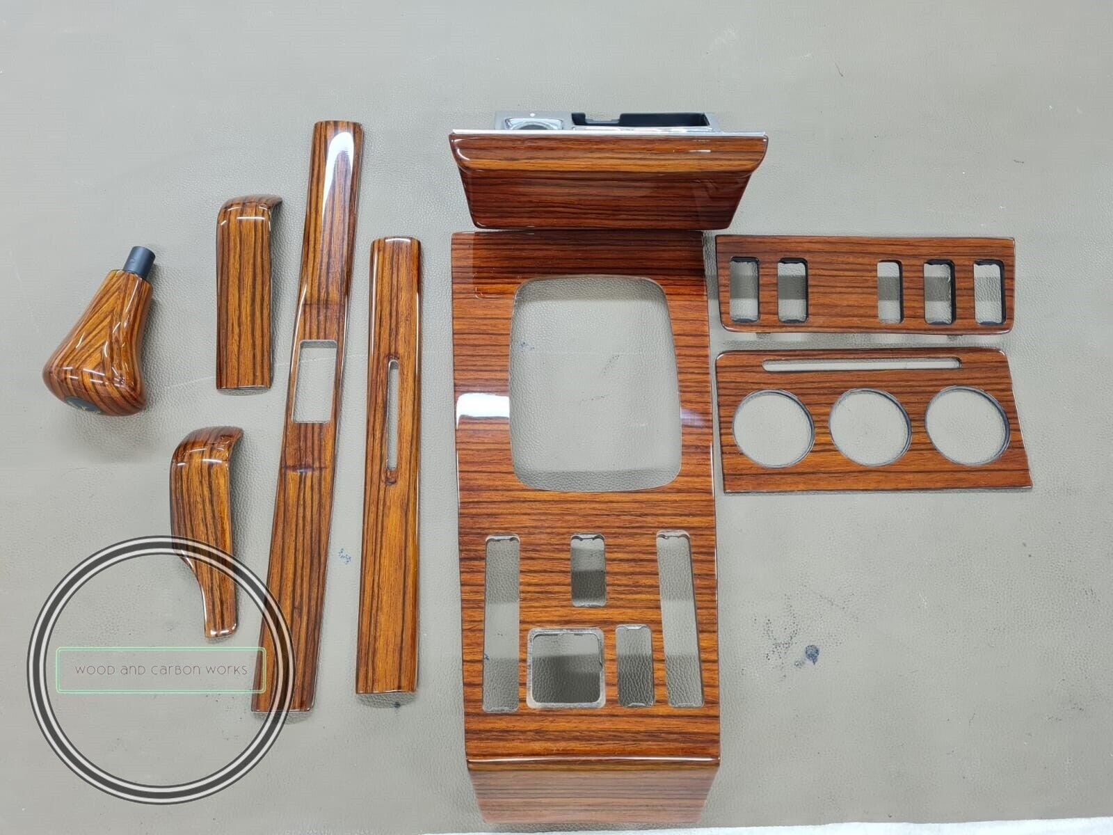 Heizungsblende AC PANEL Zebrano Für Mercedes W123 C123
