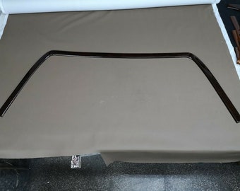 Molduras de madera para techo rígido de Mercedes W113, madera de nogal con nudos, madera pagoda de nogal con nudos.