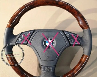 BMW ウッドステアリングホイール E31 E32 E34 E36 M3 Z3 E39 バール