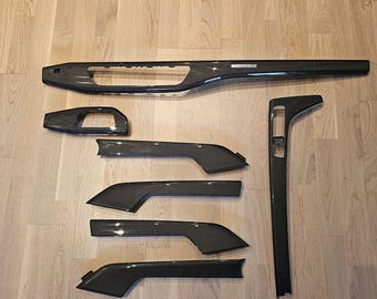 Audi b9 carbon trim set OEM A4 - S4 rs4 Interior Carbon Audi (PK8W1853190Q7V7)
