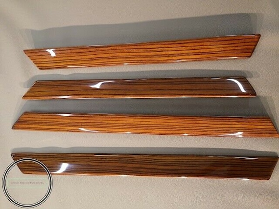 Mercedes Benz W124 Zebrano Wood Door Trim Set 300ce 300td 220e - Etsy