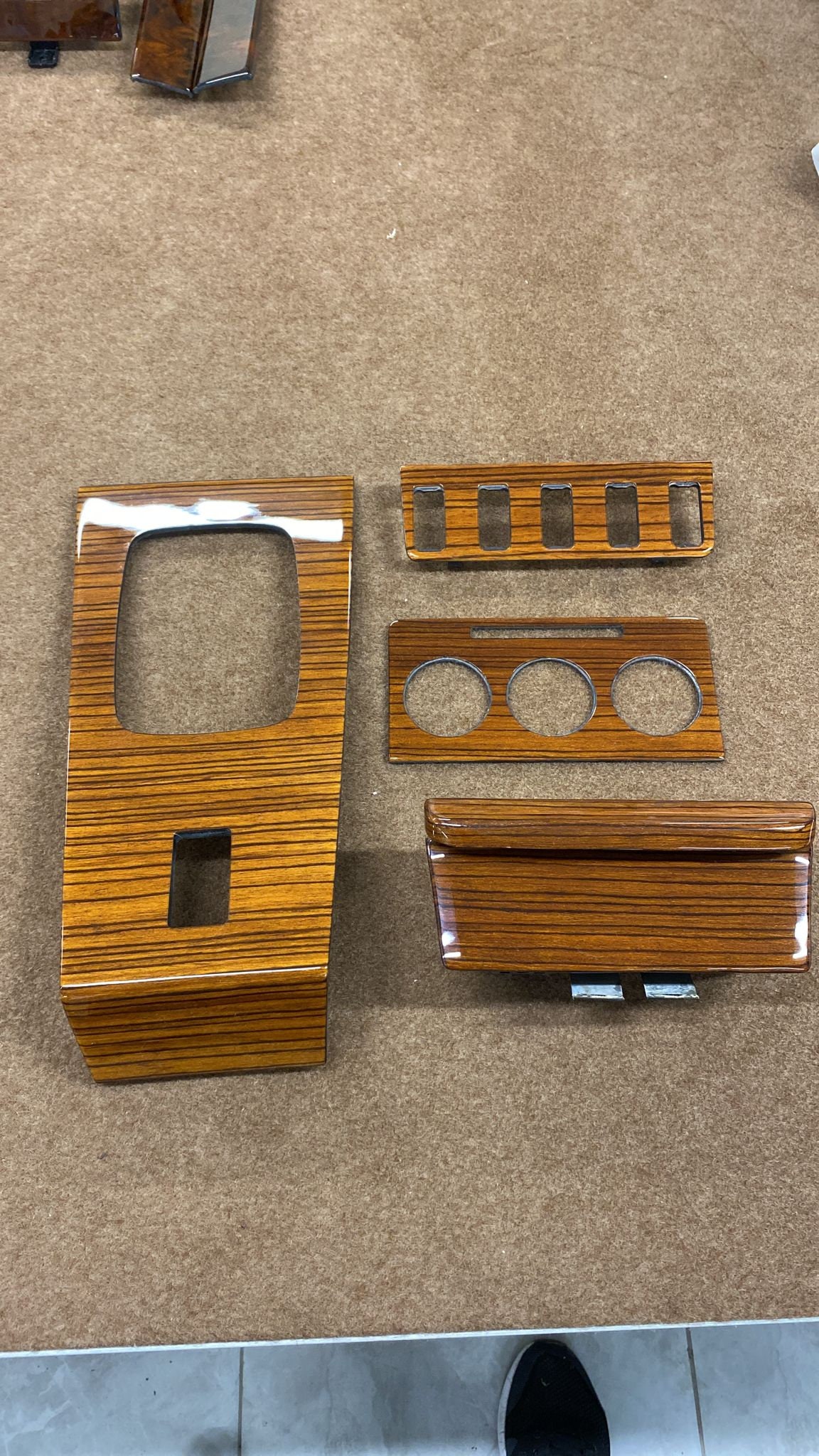 Mercedes W123 Wood Trim Set for W123 Dashboard C123 Zebrano - Etsy