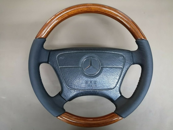 Mercedes Wood Steering Wheel W124 W462 W463 Zebrano Wood Zebra