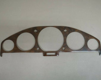 Mercedes benz w140 instrument cluster speedometer wood  trim burl wood walnut