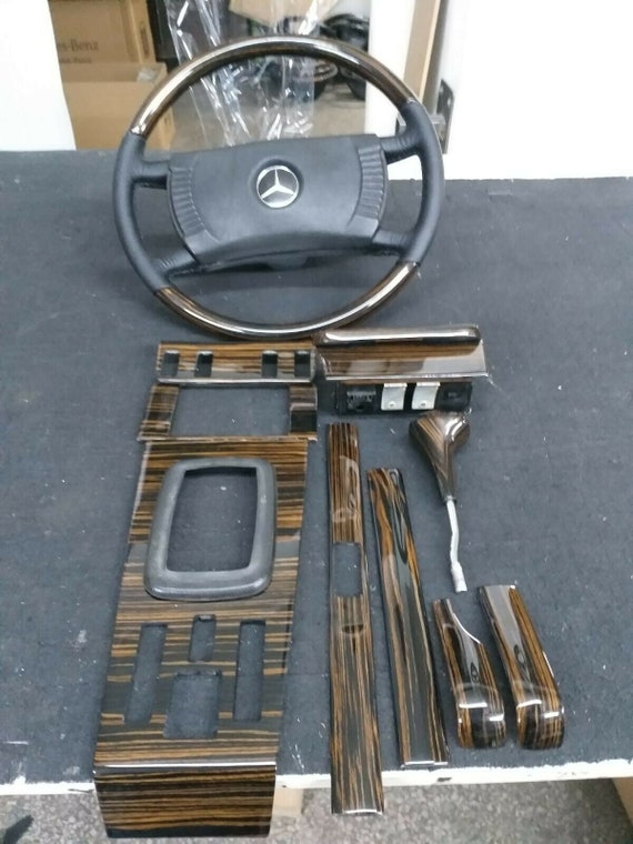 メルセデスベンツ W123 ダッシュボード用ウッドトリム C123 エボニー